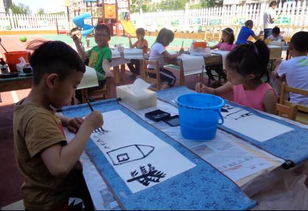 艺术月里传承与绽放 东胜区铁西实幼蒙氏园扎染与水墨画艺术体验记